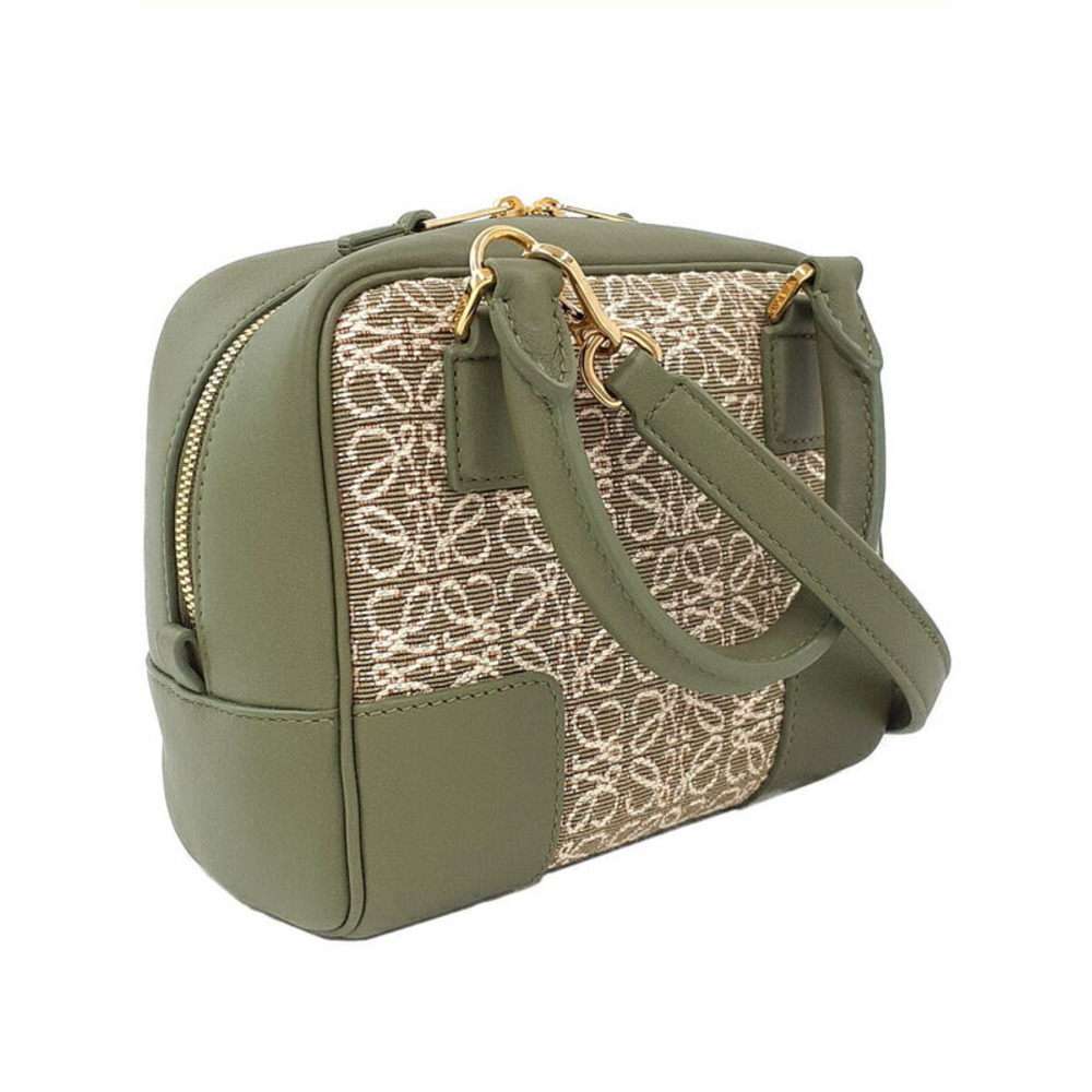 Loewe Amazona Bag Shoulder Square Calfskin Leather